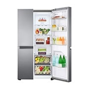 LG Refrigeradora Side By Side 24.3pᶟ(Gross) / 22.7pᶟ (Net)  LINEARCooling™ Color Metal, GS65BPGK