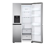 LG Refrigeradora Side by Side 28.7pᶟ(Gross) / 27.2pᶟ(Net) LG GS75SPP DoorCooling⁺™ Compresor Smart Inverter, GS75SPP