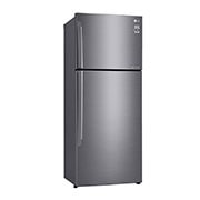 LG 17 pᶟ |Top Freezer |DoorCooling<sup>+</sup>™ |Compresor Smart inverter |Platinum Silver |Smart Diagnosis™, GT47BGP