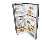 LG 17 pᶟ |Top Freezer |DoorCooling<sup>+</sup>™ |Compresor Smart inverter |Platinum Silver |Smart Diagnosis™, GT47BGP