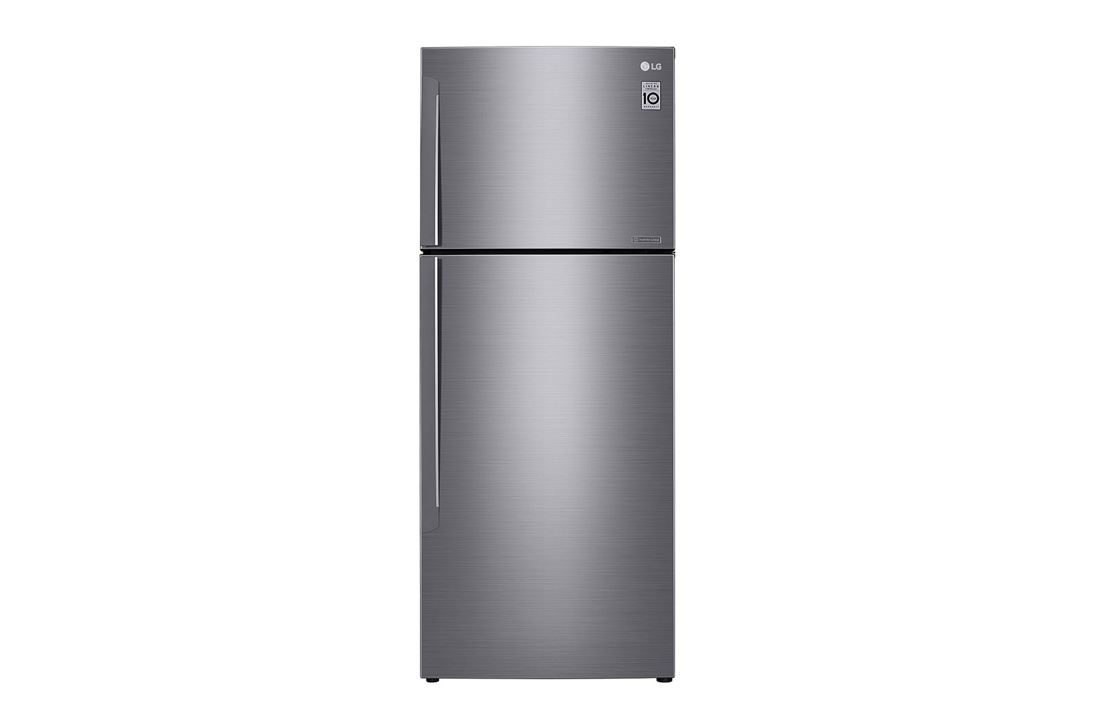 LG 17 pᶟ |Top Freezer |DoorCooling<sup>+</sup>™ |Compresor Smart inverter |Platinum Silver |Smart Diagnosis™, GT47BGP