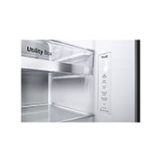 LG Refrigeradora Side by Side 22.4pᶟ (NET) / 23.8pᶟ (Gross) Door-in-Door™ LINEARCooling™ Craft Ice™ Instaview® ThinQ™ Metal, LS66SXNC