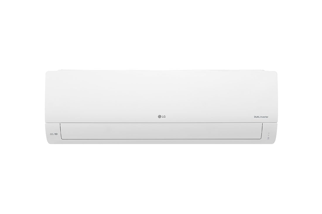 LG Aire Acondicionado LG DUALCOOL Inverter, 24,000 BTU/h, Solo Frío, 220V, Compresor Dual Inverter con 10 años de garantía, Pre Filtro, Recubrimiento Gold Fin™ en la condensadora., VX242C1