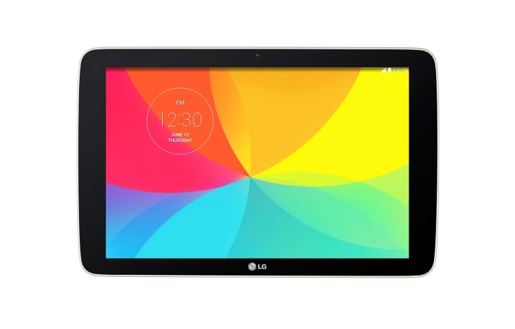 LG TABLET ANDROID 4.4.2 KITKAT, IPS LCD DE 10.1 '', DUAL CORE 1.2GHZ Y KNOCK CODE™, V700 G PAD 10.1 White