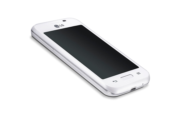 LG L40, SMARTPHONE CON PANTALLA IPS DE 3.5", ANDROID 4.4 KITKAT, PROCESADOR DUAL CORE DE 1.2 GHZ, CÁMARA DE 3MP, BATERÍA DE 1540MAH Y COLOR BLANCO Disponible en Panamá y República Dominicana , LG-L40-D160-D160G