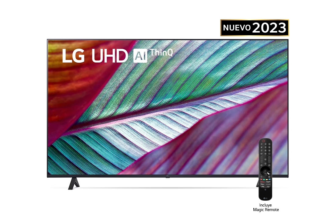 LG Pantalla LG UHD 50" UR87 4K SMART TV con ThinQ AI, 50UR8750PSA