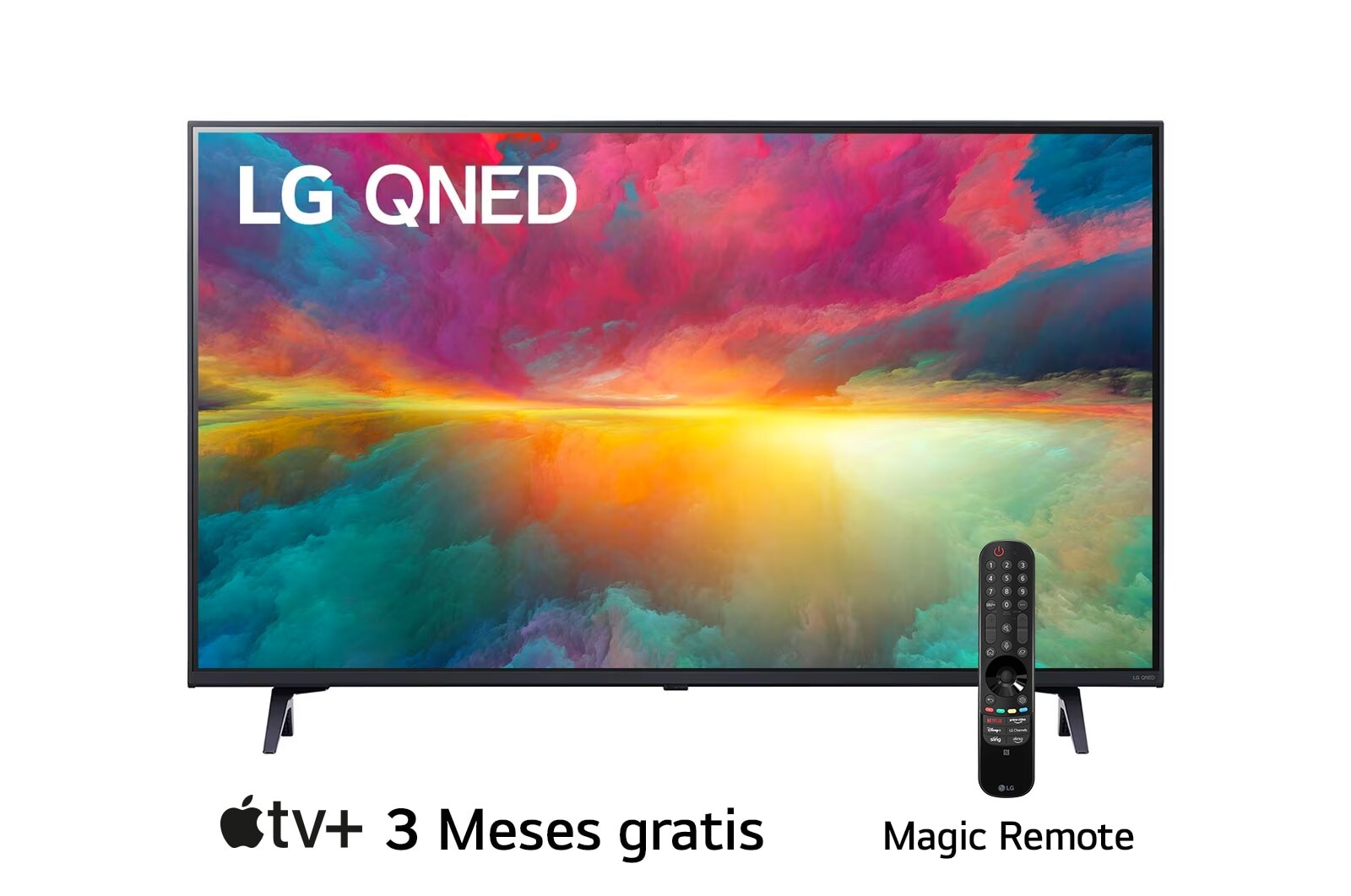 LG Pantalla LG QNED 75 43'' 4K SMART TV con ThinQ AI, 43QNED75SRA, thumbnail 1