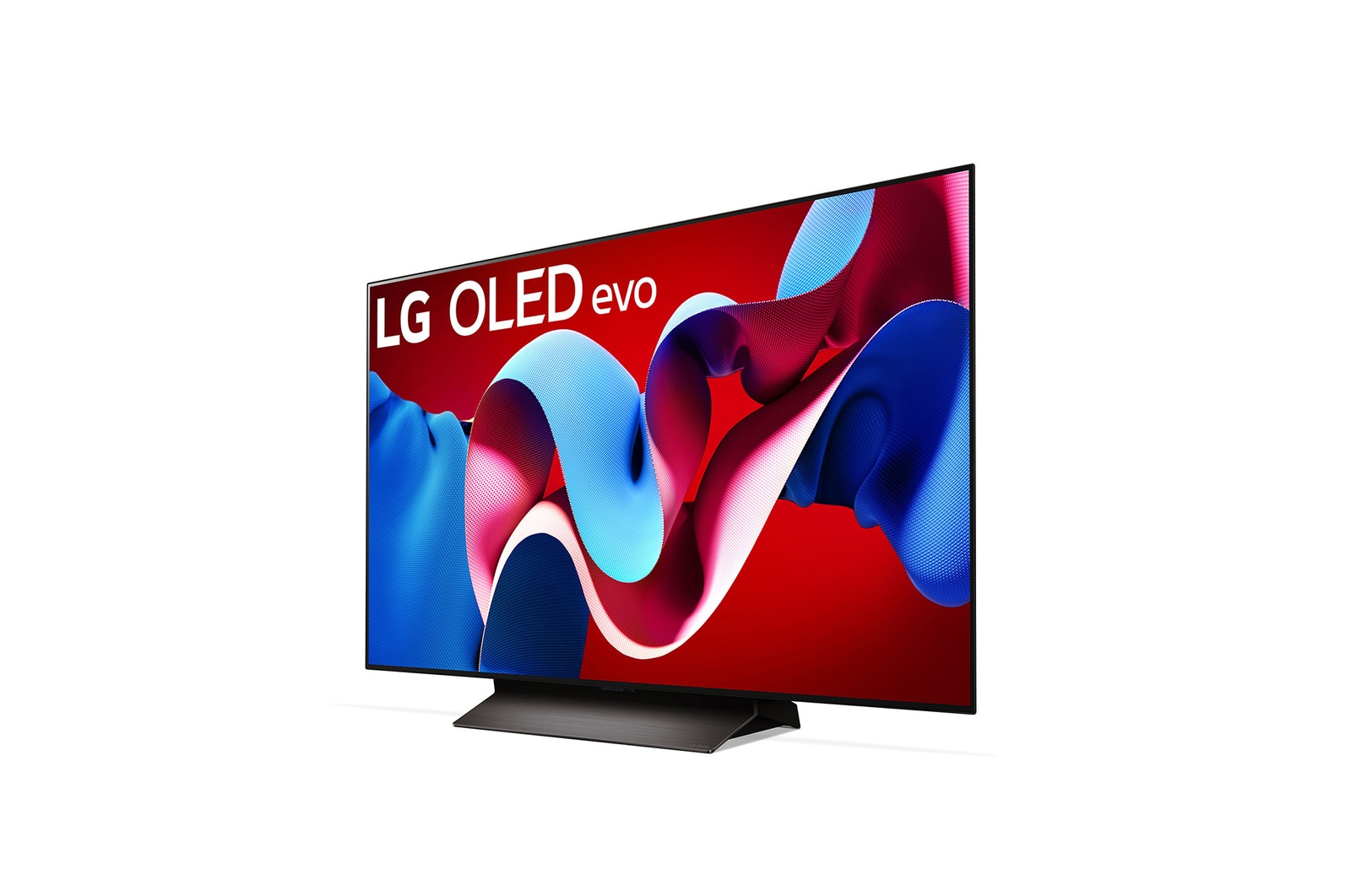 Vista lateral ligeramente inclinada hacia la izquierda