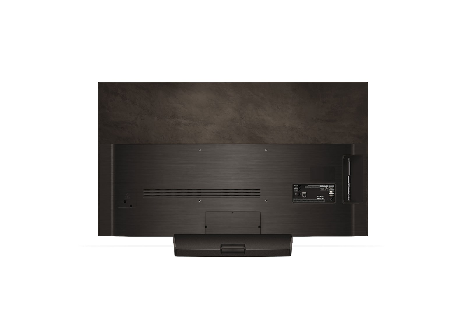 Vista lateral ligeramente inclinada hacia la derecha