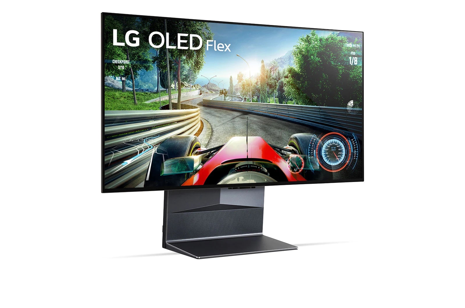 LG Televisor OLED FLEX 42" Smart TV con Pantalla flexible para juegos, 42LX3QPSA