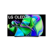 LG Televisor OLED 83" Procesador α9 AI 4K Gen6 4K SMART TV ThinQ™ AI, OLED83C3PSA