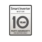 10 años de garantía (motor de Smart Inverter)