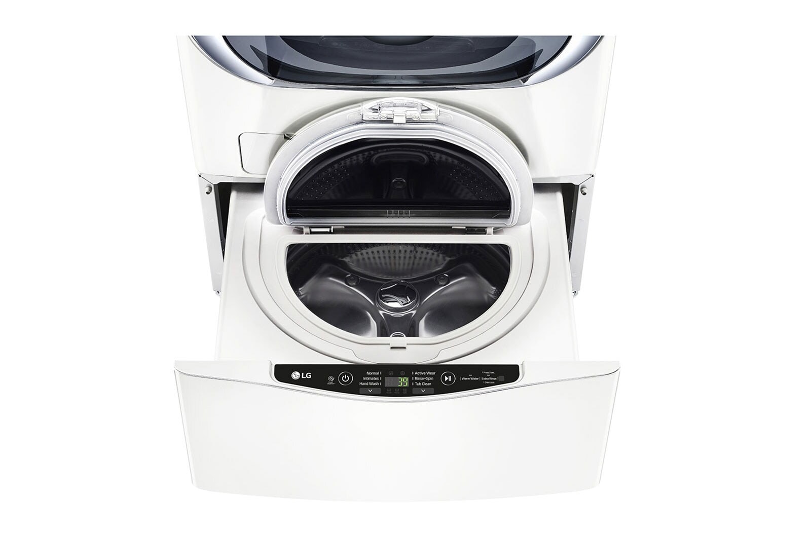 LG 3.5kg Lavadora TWINWash™ Mini, 3 Motion, Smart Diagnosis, color Blanco, WD100CW