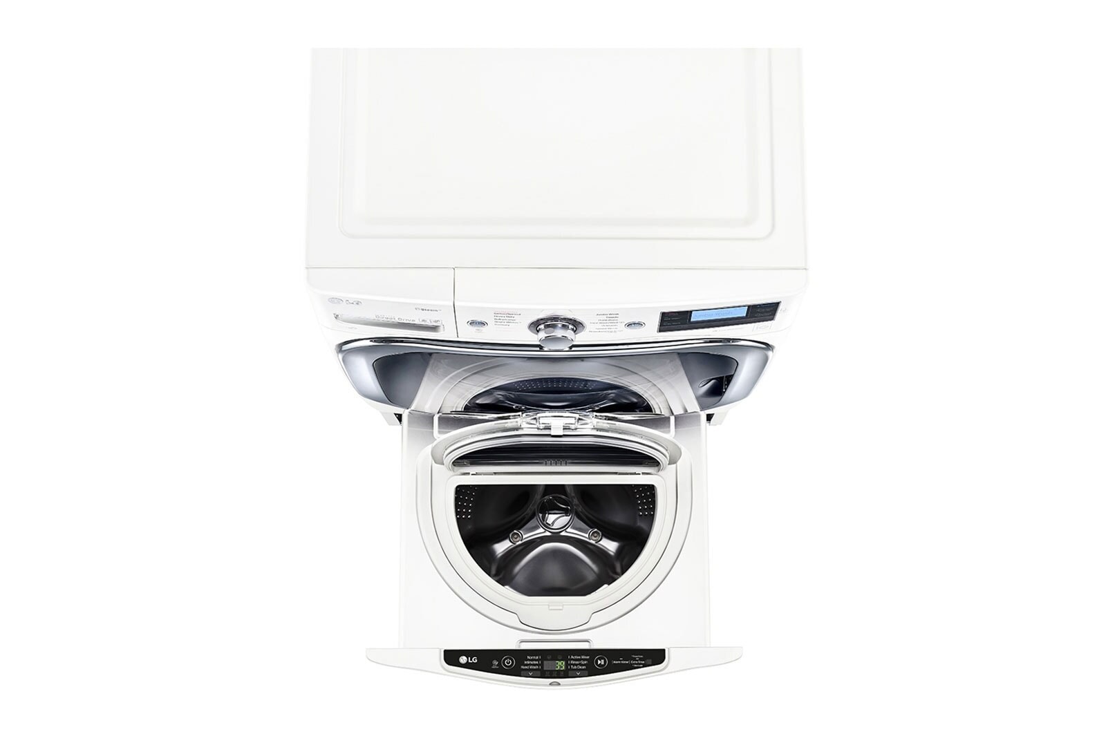 LG 3.5kg Lavadora TWINWash™ Mini, 3 Motion, Smart Diagnosis, color Blanco, WD100CW