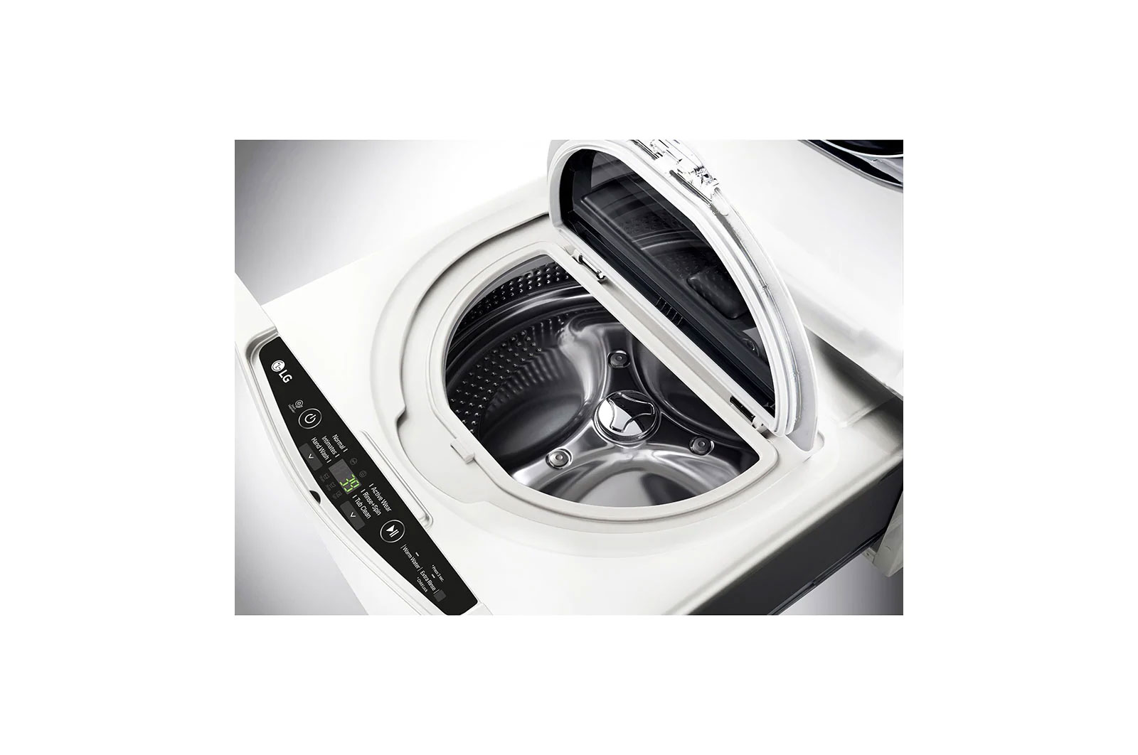 LG 3.5kg Lavadora TWINWash™ Mini, 3 Motion, Smart Diagnosis, color Blanco, WD100CW