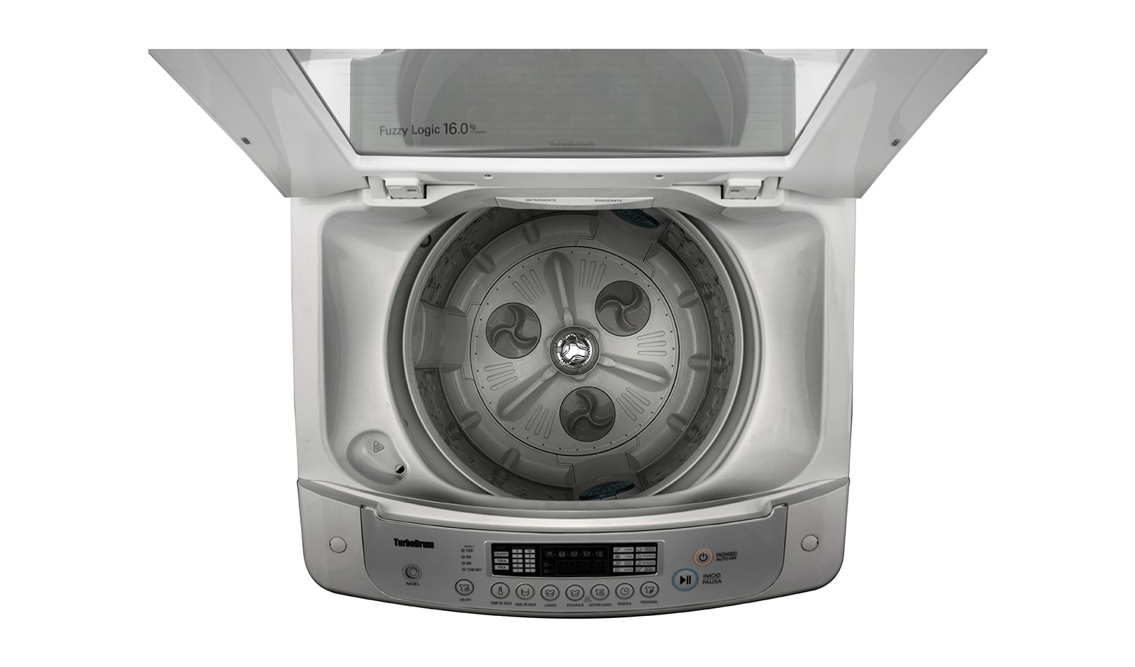 LG Lavadora Carga Sperior Turbo Drum. 16kg, WFS1634EK