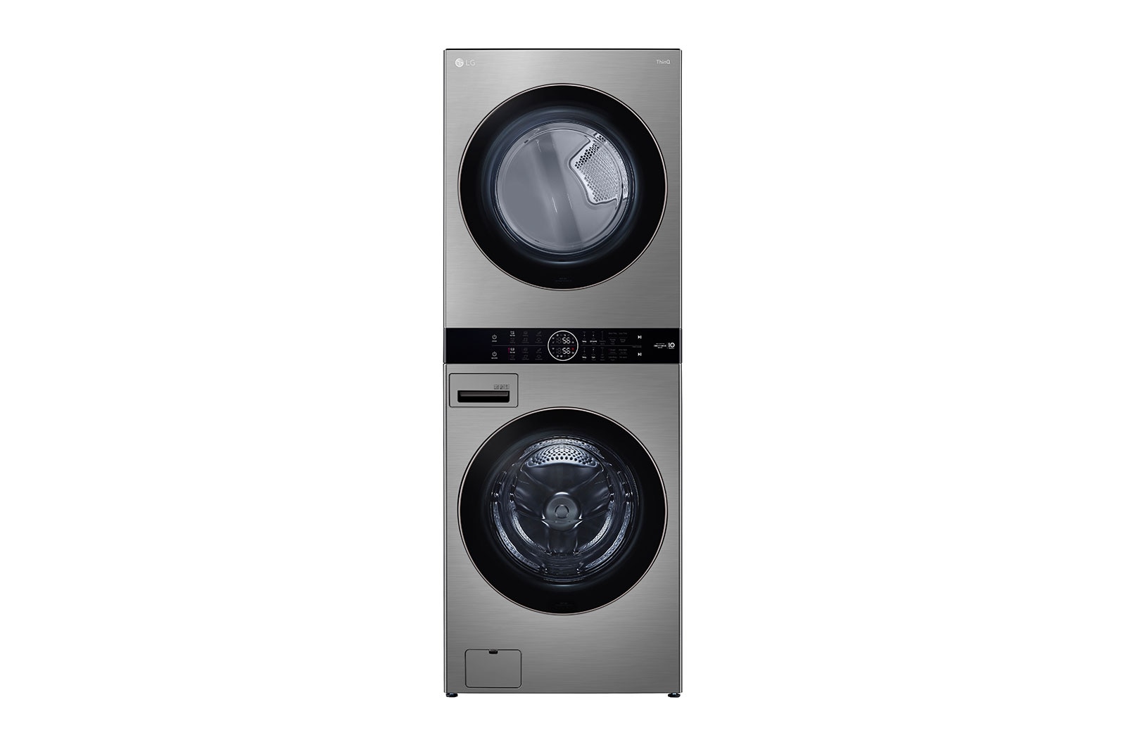 LG Torre de lavado WashTower™ LG 22Kg (lavado) / 22Kg (Secado Eléctrico) Carga Frontal Inverter AI DD ThinQ™ Color Silver, WK22VS6PE