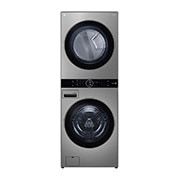 LG Torre de lavado WashTower™ LG 22Kg (lavado) / 22Kg (Secado Eléctrico) Carga Frontal Inverter AI DD ThinQ™ Color Silver, WK22VS6PE