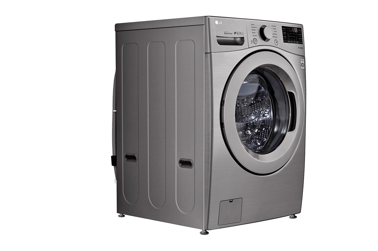 LG 20kg Lavadora Carga Frontal con Direct Drive Inverter & Smart Diagnosis, Color Silver, WM20VV26W