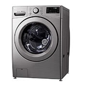 LG 20kg Lavadora Carga Frontal con Direct Drive Inverter & Smart Diagnosis, Color Silver, WM20VV26W