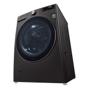 LG  Lavadora Inverter Direct Drive de Carga Frontal 22kg/48lbs con 6 Motion DD, TurboWash, color Acero Negro, WM22BV2S6BR