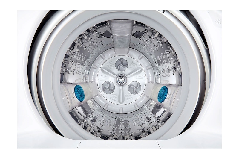 LG Lavadora Carga Superior 19Kg Motor Inverter TurboDrum™ Smart Diagnosis™ Blanco, WT19WPBK