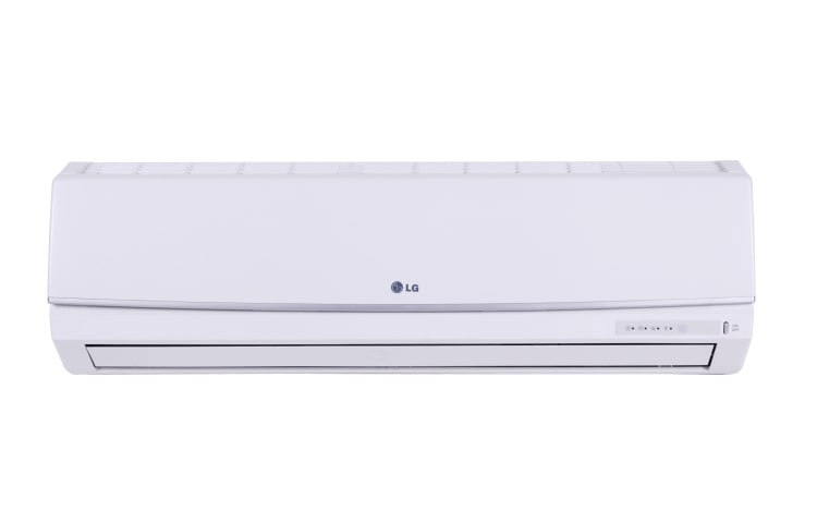 LG Unidad tipo Split. Modelo de aire acondicionado, desde 12,000 Btu/hr con sistema Gold Fin anticorrosión, sistema deflexión de aire en 4 vías con filtro de aire lavable y apagado automático., SP122CM