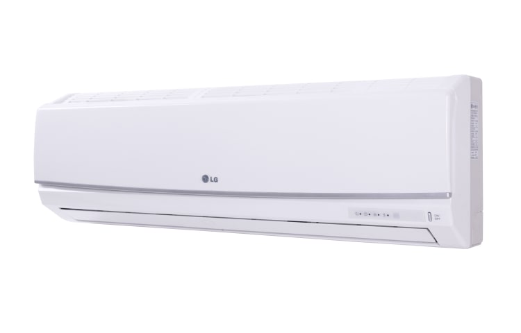 LG Unidad tipo Split. Modelo de aire acondicionado, desde 12,000 Btu/hr con sistema Gold Fin anticorrosión, sistema deflexión de aire en 4 vías con filtro de aire lavable y apagado automático., SP122CM