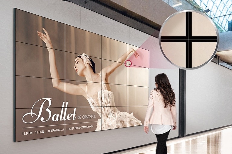 Pantallas grandes perfectas con bisel ultraestrecho