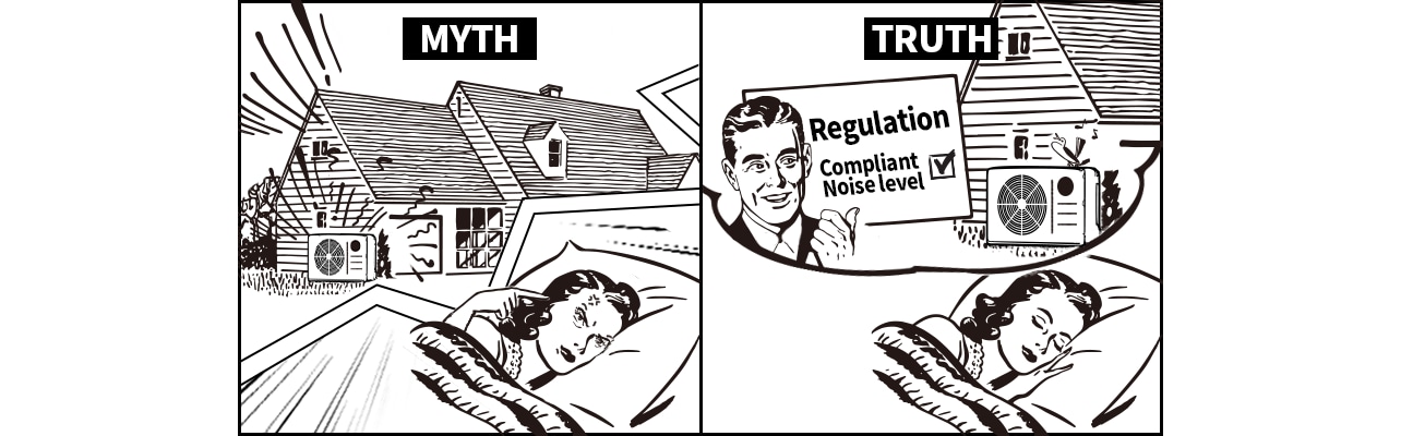 The truth and myths about heat pumps