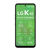 LG K42: Diseño Extravagante, Premiado en su Gama & 64GB almacenamiento, LMK420HM