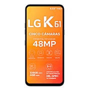 LG K61, Cinco Cámaras y 128GB de almacenamiento, LMQ630HA