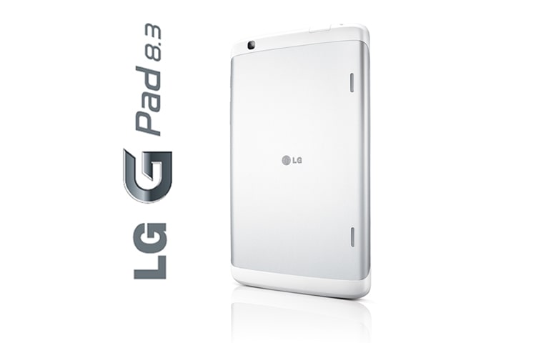 LG G Pad 8.3, Ultraligera, potente y diseñada a tu medida., V500