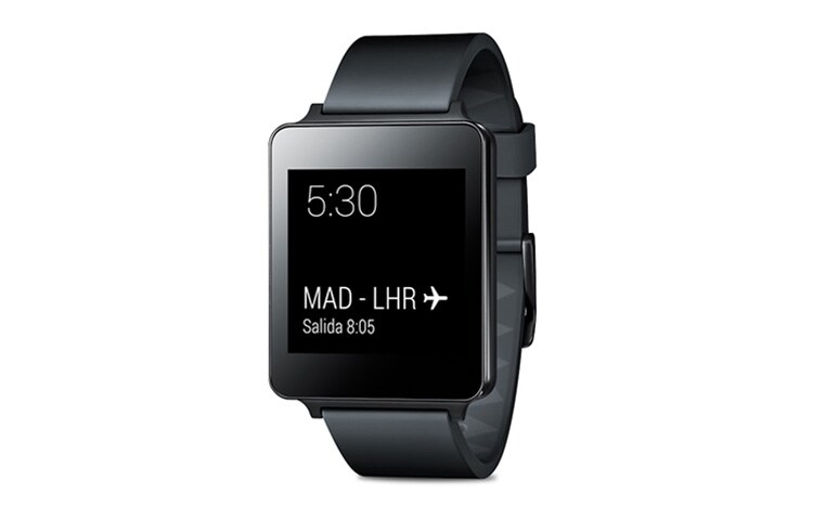 LG Sistema operativo Android Wear, compatible con Android 4.3, Pantalla táctil de 1.65" IPS, Batería 400 mAh, resistente a agua y polvo, W100