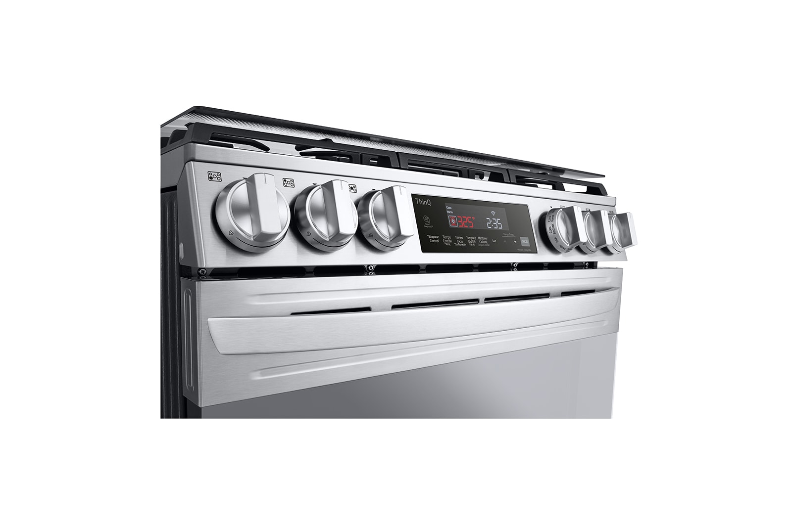 LG Cocina LG con Freidora de Aire y ThinQ™, Acero Inoxidable, LRGL5845S