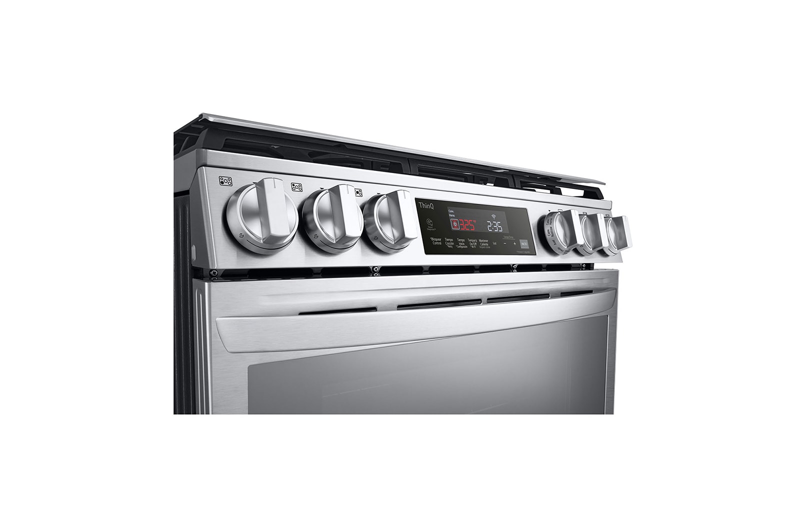 LG Cocina LG con InstaView y Freidora de Aire, Acero Inoxidable , LRGL5847S