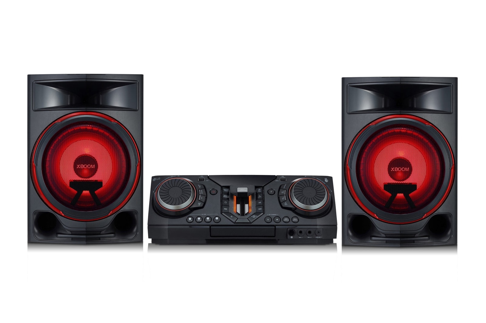 LG Mini Componente LG XBOOM CL87 | 2350W | Luces Multi Color | Party Accelerator | DJ App | Karaoke Star | Wireless Party Link, CL87