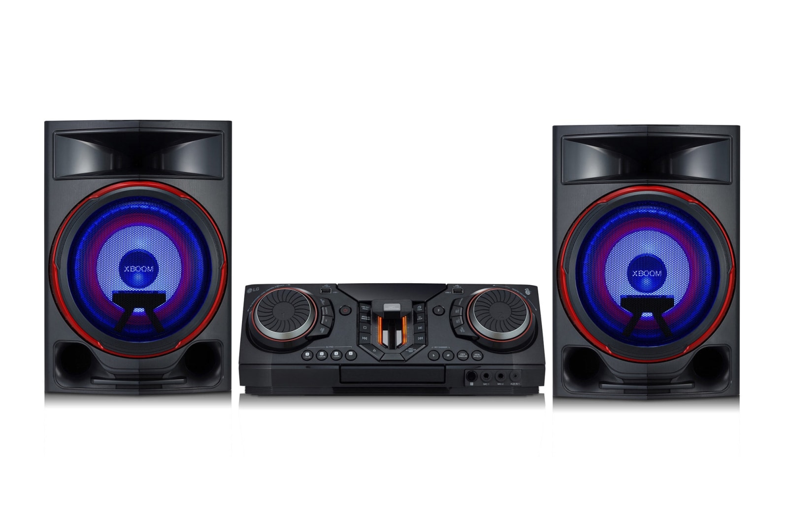 LG Mini Componente LG XBOOM CL87 | 2350W | Luces Multi Color | Party Accelerator | DJ App | Karaoke Star | Wireless Party Link, CL87