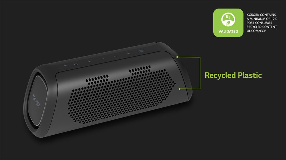 LG XBOOM Go XG5QGR Portable Bluetooth Speaker