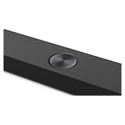 Top angled view of LG Soundbar S90TY's Center Up-Firing Channel