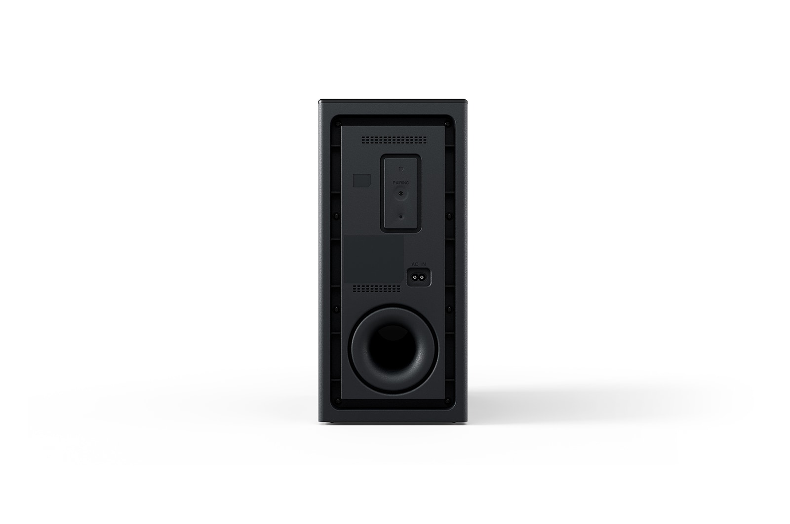 'Angled view of the Subwoofer