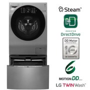 LG  LG TWINWash™, F1107VRDSTT-WT2VM