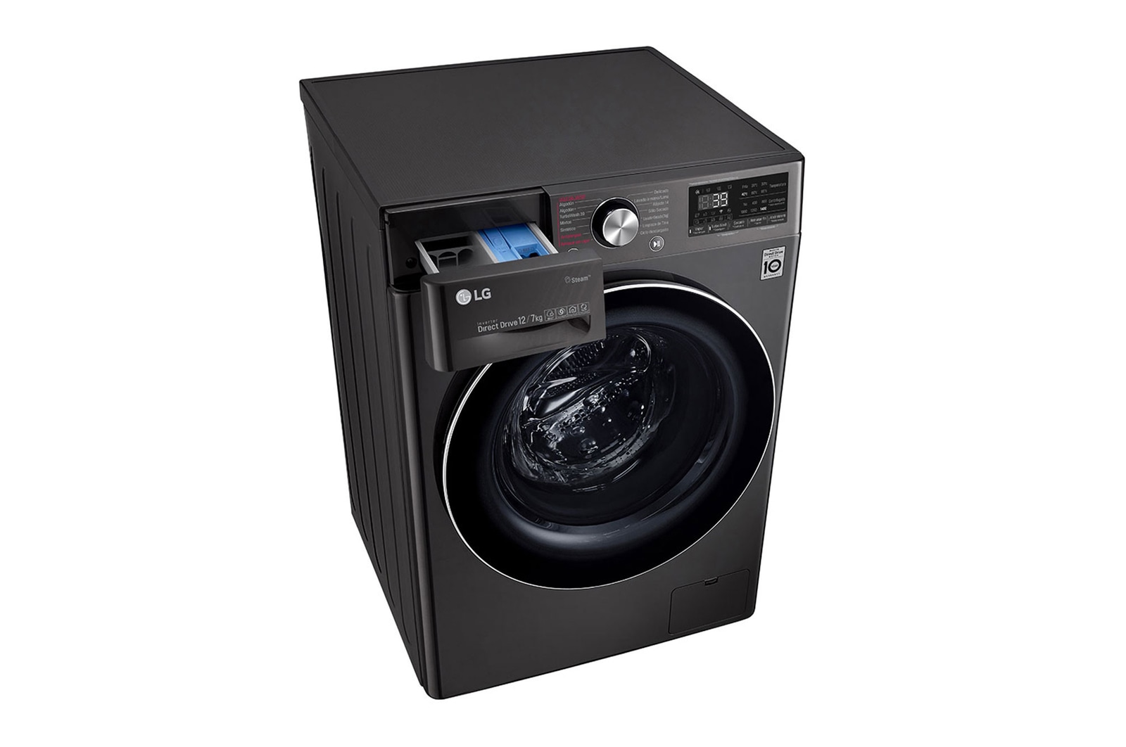 LG Lavaseca de 12Kg de Lavado y 7Kg de Secado, AI DD™ y ThinQ, WD12BVC2S6C