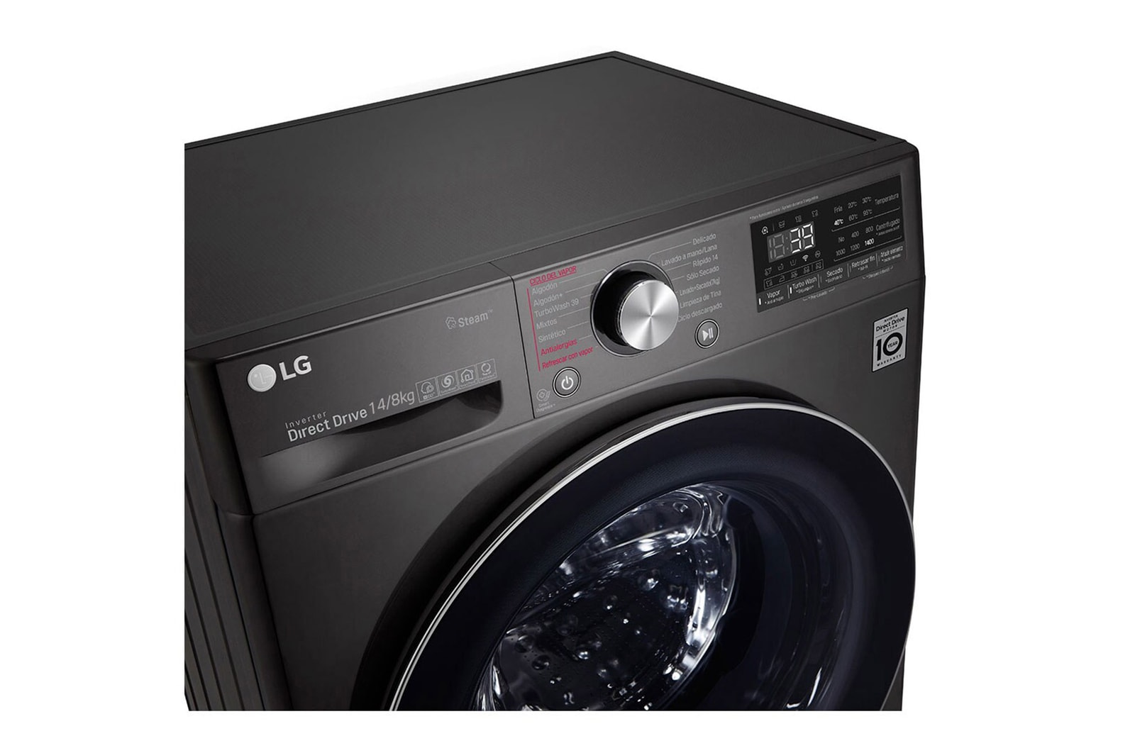 LG Lavaseca de 14Kg de Lavado y 8Kg de Secado, AI DD™ y ThinQ, WD14BVC2S6C