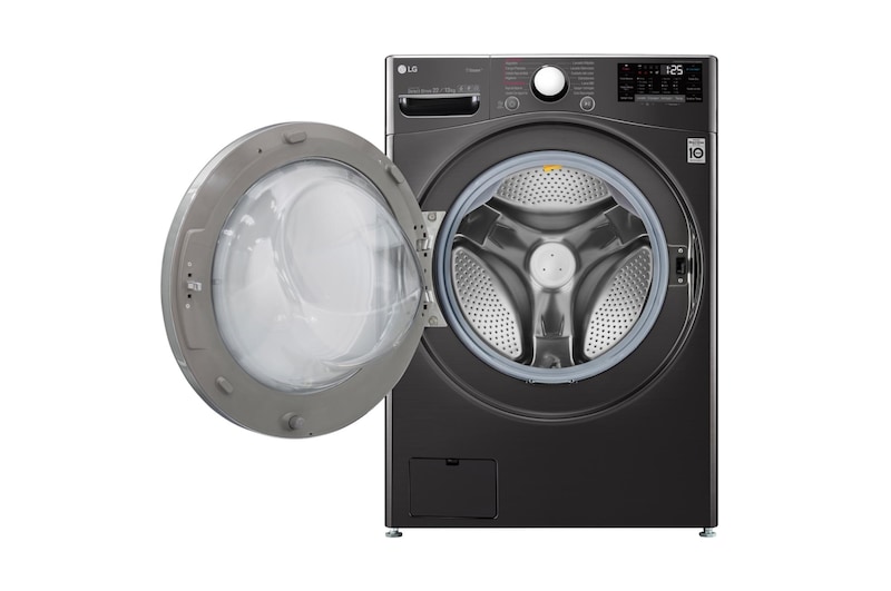 LG Lavaseca de 22 kg de Lavado y 13 kg de Secado, carga frontal con 6MotionDD, Steam y conectividad Wi-Fi, WD22BV2S6