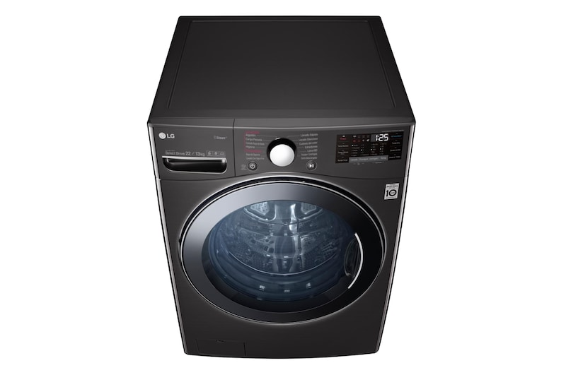 LG Lavaseca de 22 kg de Lavado y 13 kg de Secado, carga frontal con 6MotionDD, Steam y conectividad Wi-Fi, WD22BV2S6