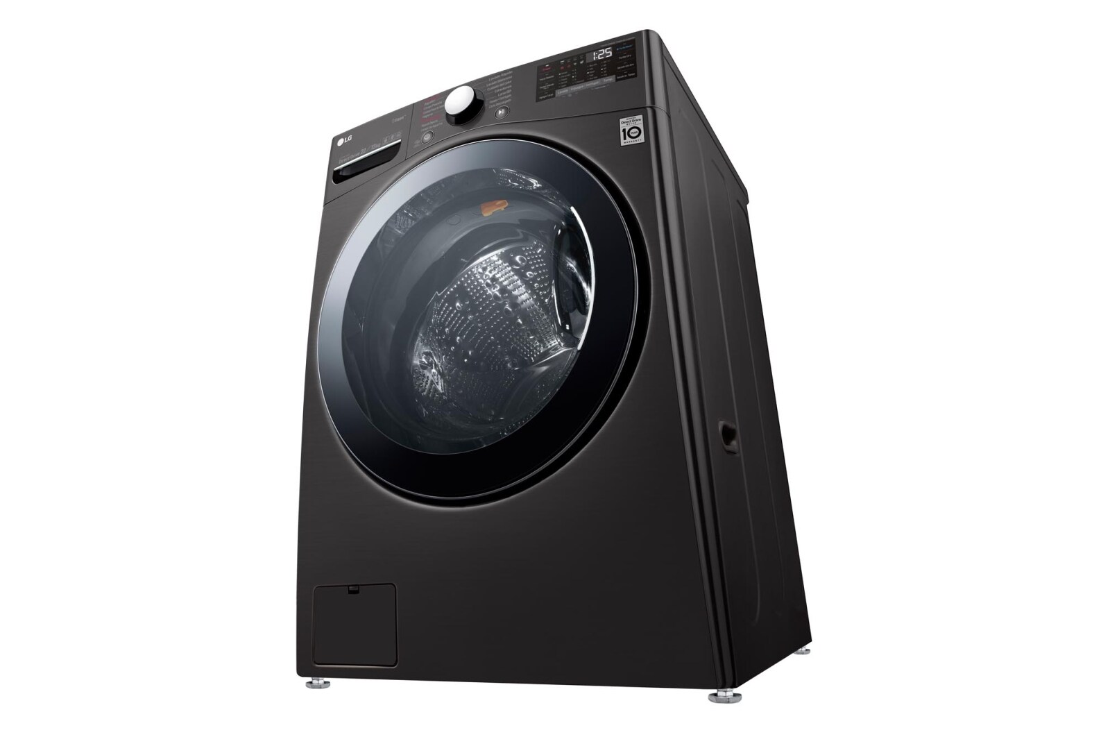 LG Lavaseca de 22 kg de Lavado y 13 kg de Secado, carga frontal con 6MotionDD, Steam y conectividad Wi-Fi, WD22BV2S6