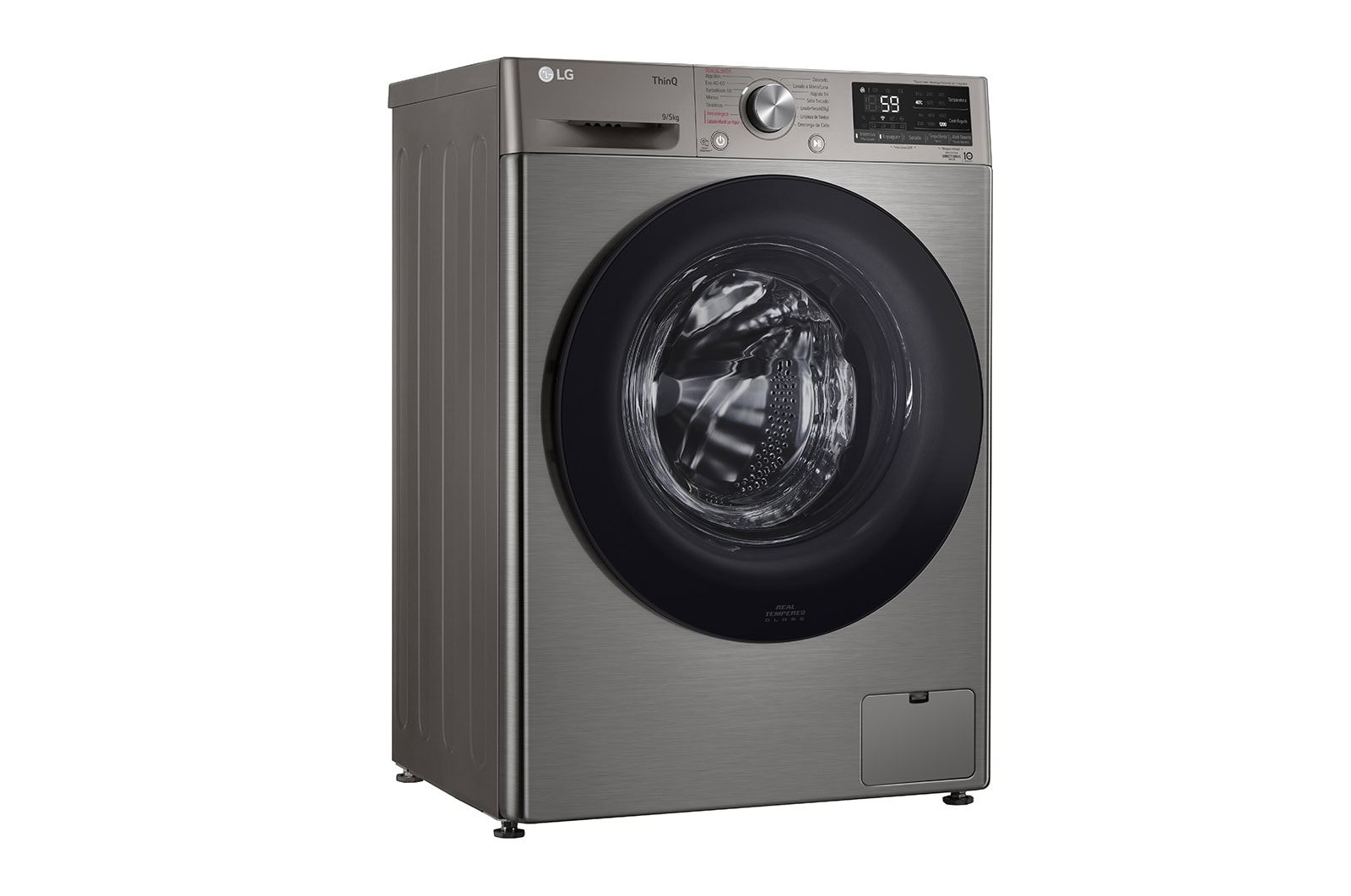 LG Lavaseca de 9Kg de Lavado y 5Kg de Secado, AI DD™ y ThinQ, WD9PVC4S6