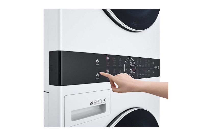 LG WashTower de 22Kg lavado / 16Kg de secado, AI DD y ThinQ, WK22WS6