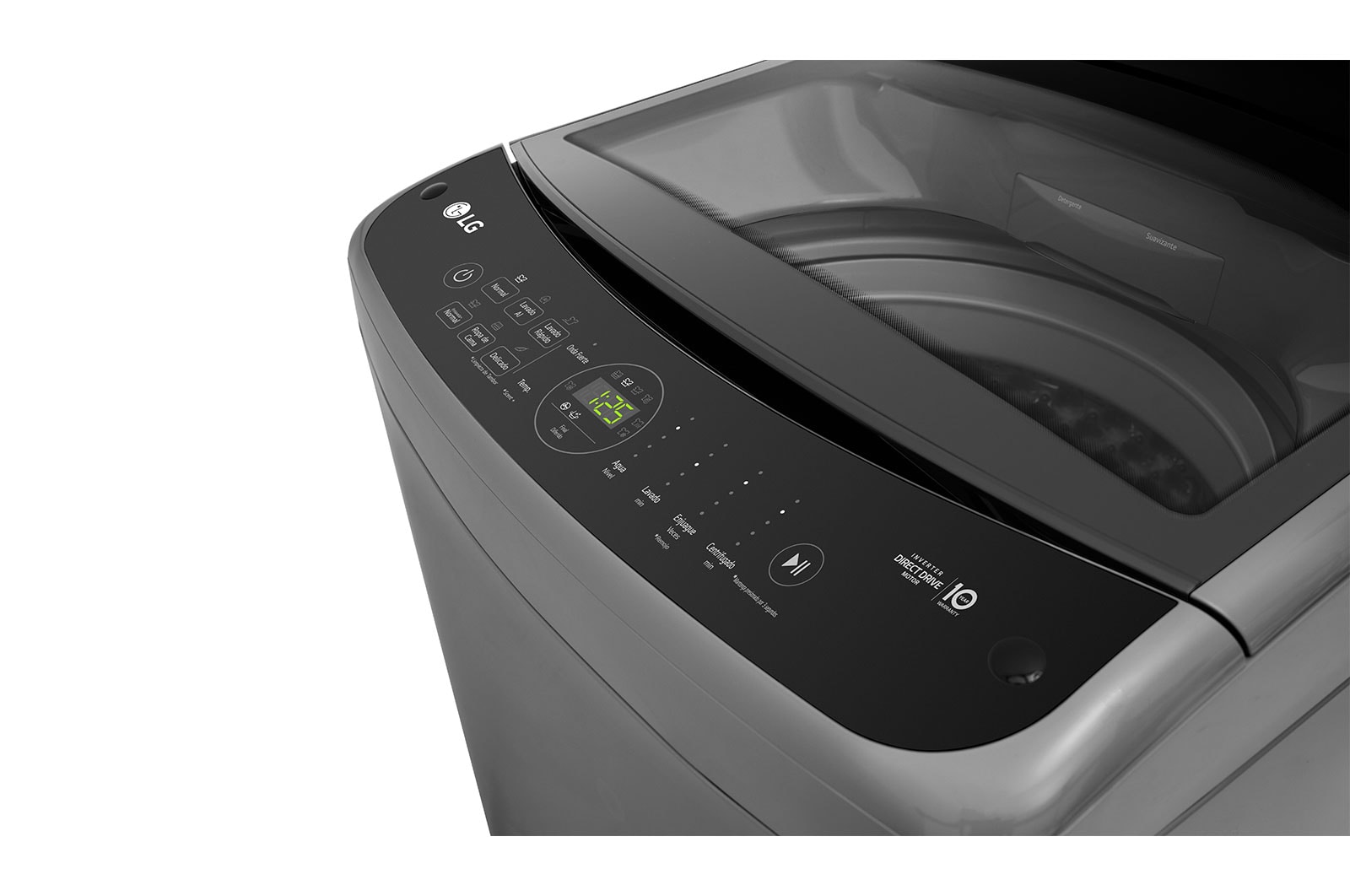 LG Lavadora de 17Kg con AI DD™ y 6 Motion DD, negro claro, WT17BV6